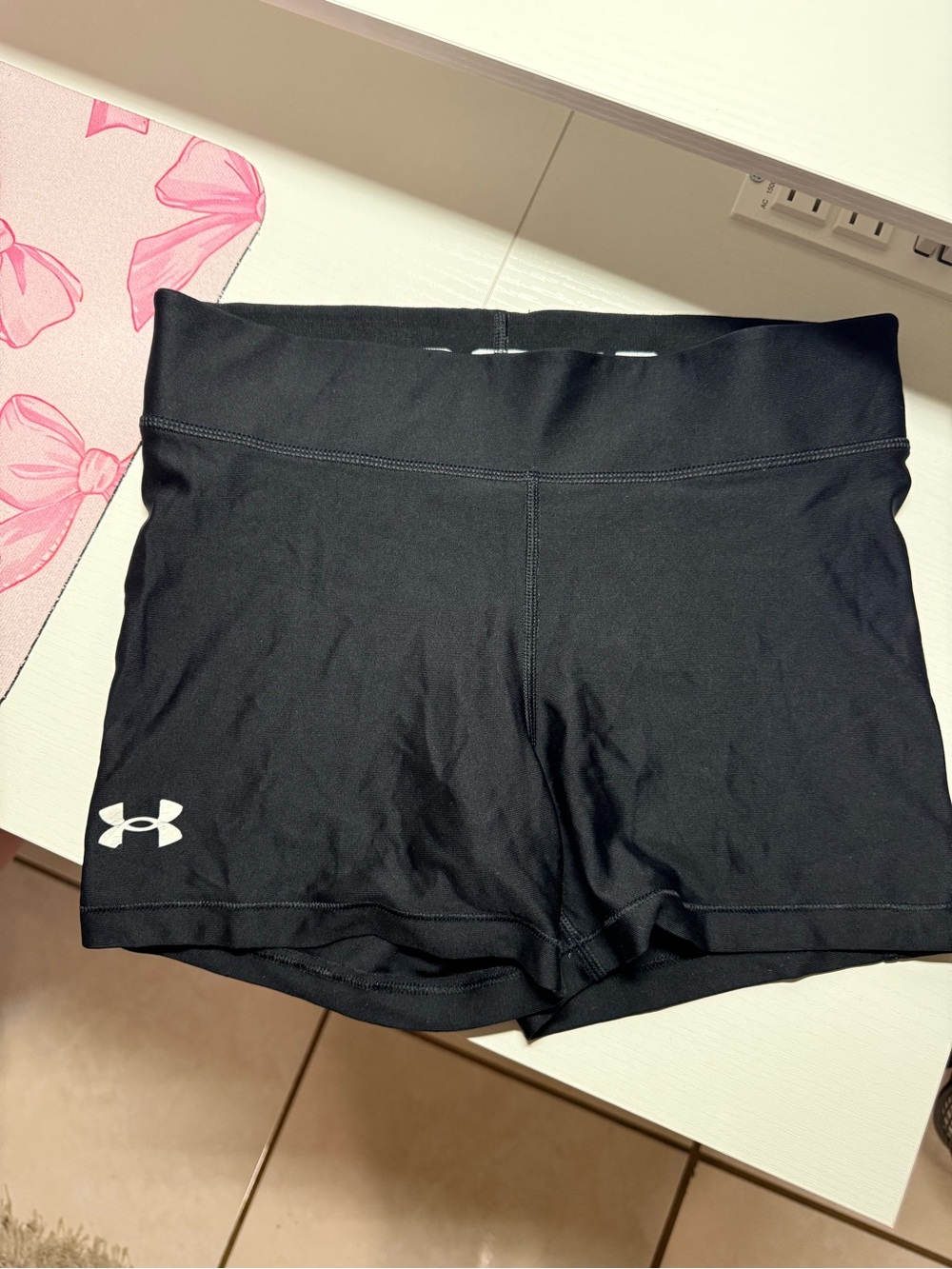 Under Armour Black Women's Workout Compression Shorts